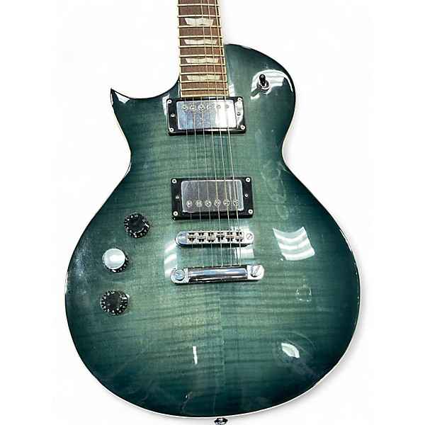 Used ESP LTD EC256 Blue Solid Body Electric Guitar
