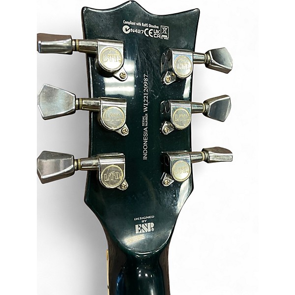 Used ESP LTD EC256 Blue Solid Body Electric Guitar