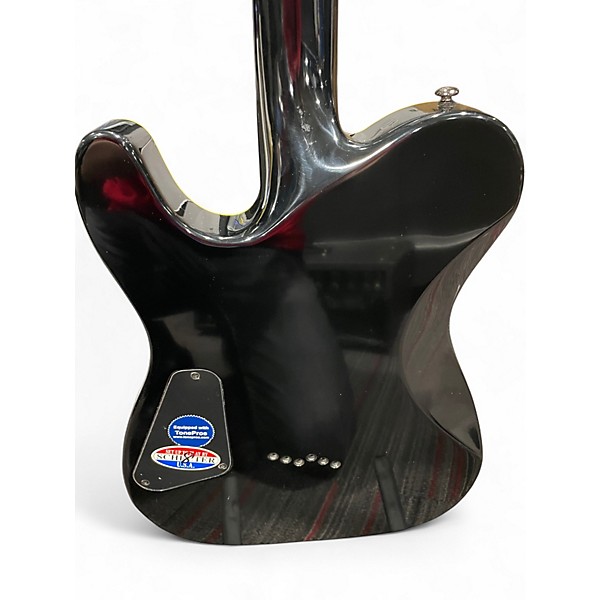 Used Schecter Guitar Research PT Blackjack Black Solid Body Electric Guitar