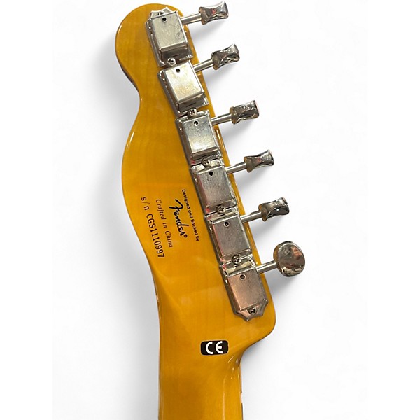 Used Squier Classic Vibe Telecaster Custom 3 Color Sunburst Solid Body Electric Guitar