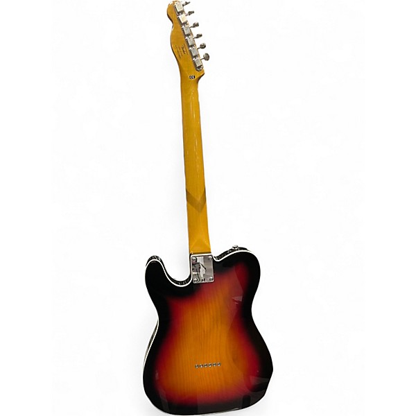 Used Squier Classic Vibe Telecaster Custom 3 Color Sunburst Solid Body Electric Guitar