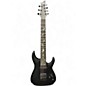 Used Schecter Guitar Research Damien 7 String BLACK Solid Body Electric Guitar thumbnail