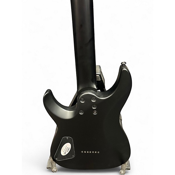 Used Schecter Guitar Research Damien 7 String BLACK Solid Body Electric Guitar