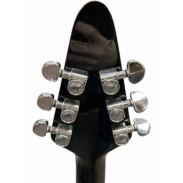 Vintage 1984 Gibson Flying V Ebony Solid Body Electric Guitar