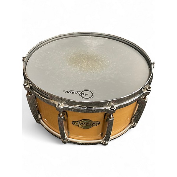 Used Pearl 14X6.5 Masters MCX Series Snare Natural Drum