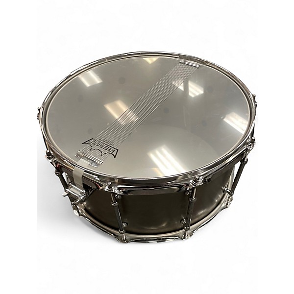 Used Keplinger 14X7 Stainless Brushed Steel Drum