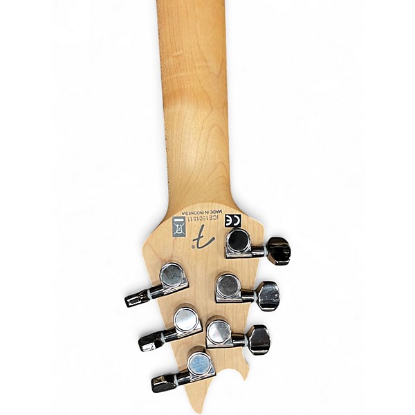 Used EVH Wolfgang Standard Purple Quilt Solid Body Electric Guitar