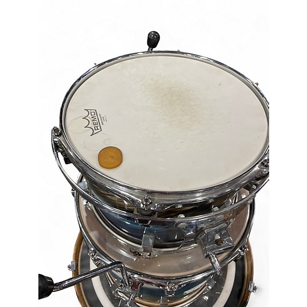 Used Pork Pie USA 3 Piece BIRCH BLUE BLUE DIP FADE Drum Kit