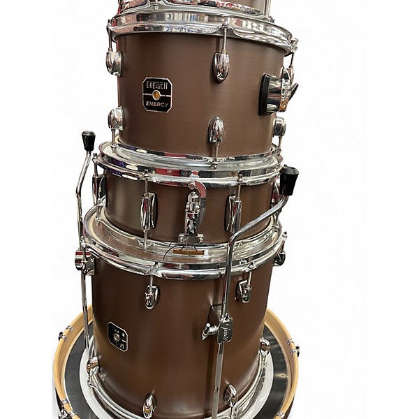 Used Gretsch Drums 5 Piece Energy Hazelnut Drum Kit