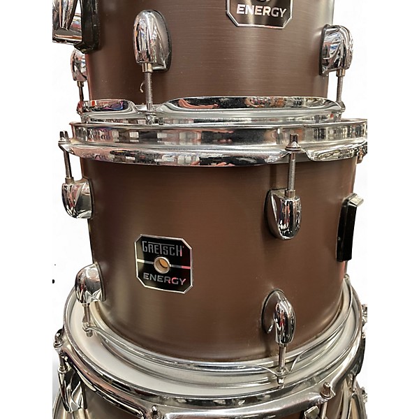 Used Gretsch Drums 5 Piece Energy Hazelnut Drum Kit