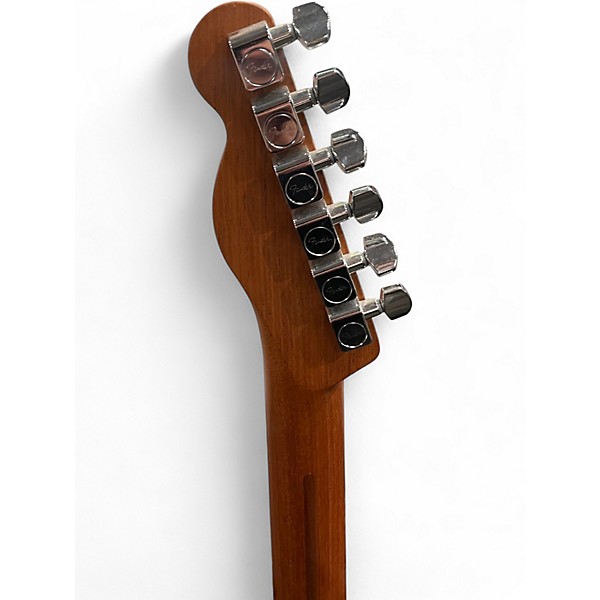 Used Fender Acoustasonic Player Telecaster Black Acoustic Electric Guitar