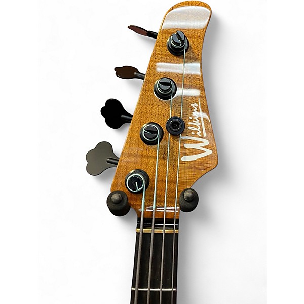 Used Wilkinson WRTJ4 roasted walnut Electric Bass Guitar