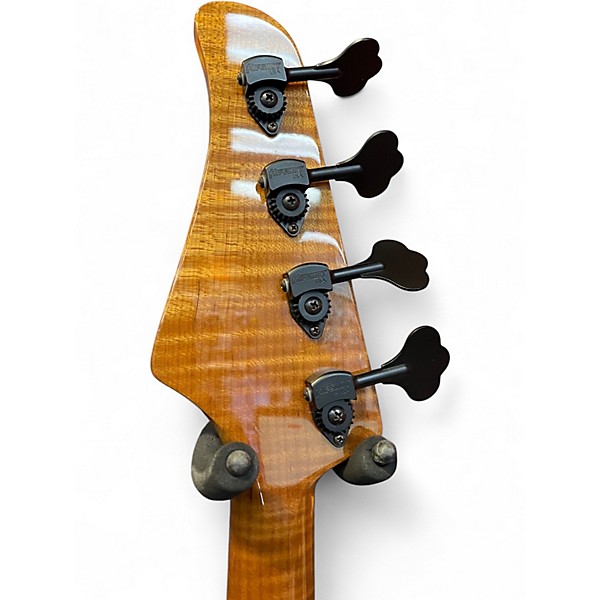 Used Wilkinson WRTJ4 roasted walnut Electric Bass Guitar