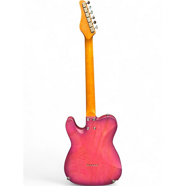 Used Schecter Guitar Research PT Purple Solid Body Electric Guitar