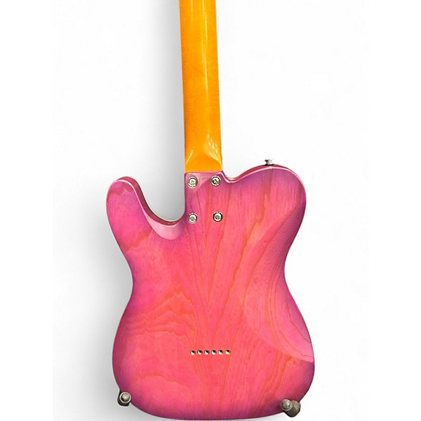 Used Schecter Guitar Research PT Purple Solid Body Electric Guitar