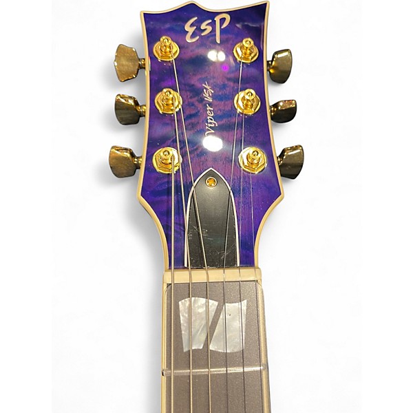 Used ESP Viper PURPLE SUNBURST Solid Body Electric Guitar
