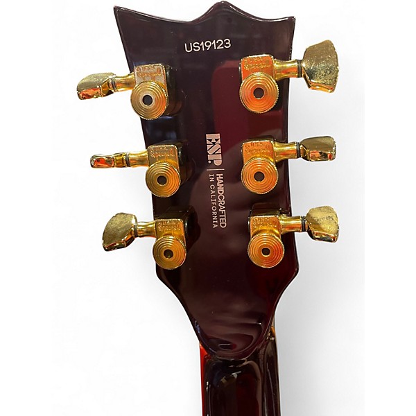 Used ESP Viper PURPLE SUNBURST Solid Body Electric Guitar