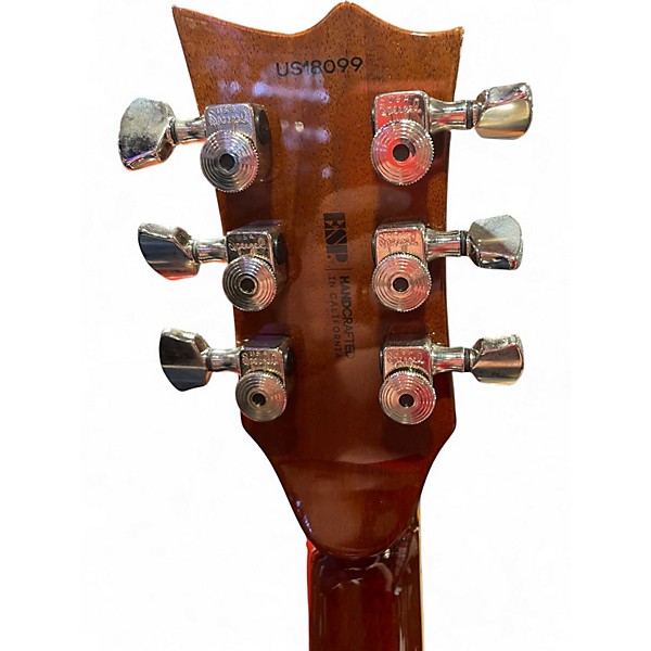 Used ESP USA Eclipse TIGER EYE SUNBURST Solid Body Electric Guitar