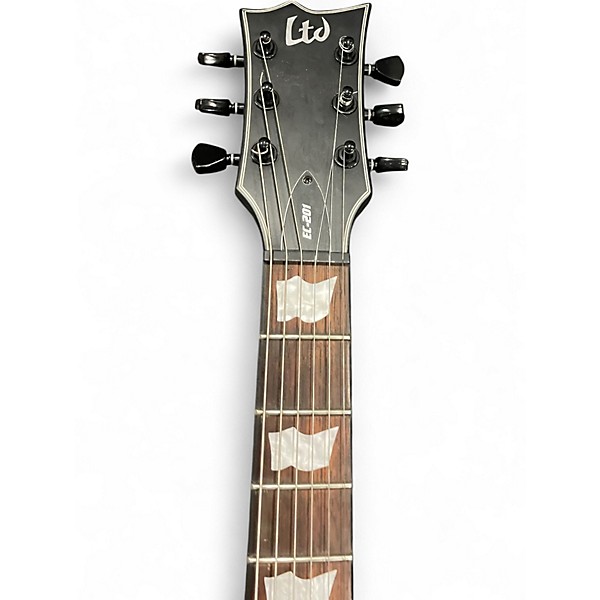 Used ESP LTD EC201 Flat Black Solid Body Electric Guitar