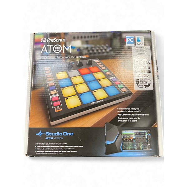 Used PreSonus atom Production Controller