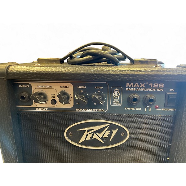 Used Peavey Max 126 1X6.5 10W Bass Combo Amp