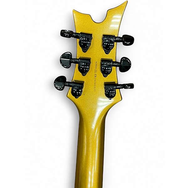 Used Dean HARDTAIL Gold Solid Body Electric Guitar