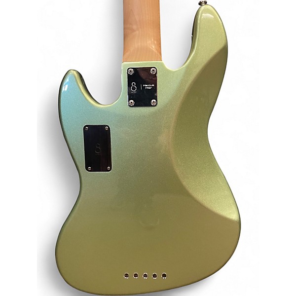 Used Sire Marcus Miller V7 Alder 5 String Metallic Green Electric Bass Guitar