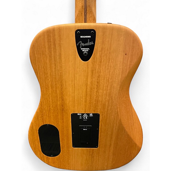 Used Fender HIGHWAY MAHOGONY Natural Acoustic Electric Guitar