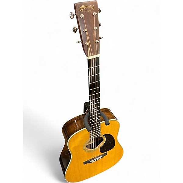 Used Martin D28 Natural Acoustic Guitar