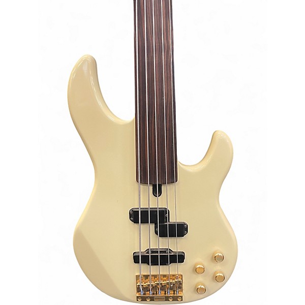 Used Yamaha BB5000A7 Cream Electric Bass Guitar