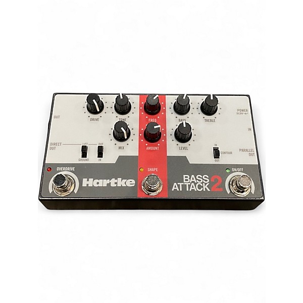 Used Hartke Bass Attack 2 Bass Effect Pedal