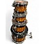 Used TAMA 4 Piece Starclassic MOLTEN BROWN BURST Drum Kit thumbnail