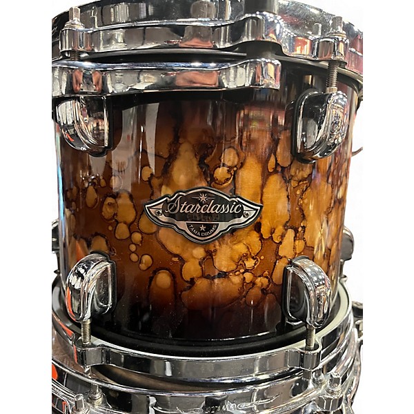 Used TAMA 4 Piece Starclassic MOLTEN BROWN BURST Drum Kit