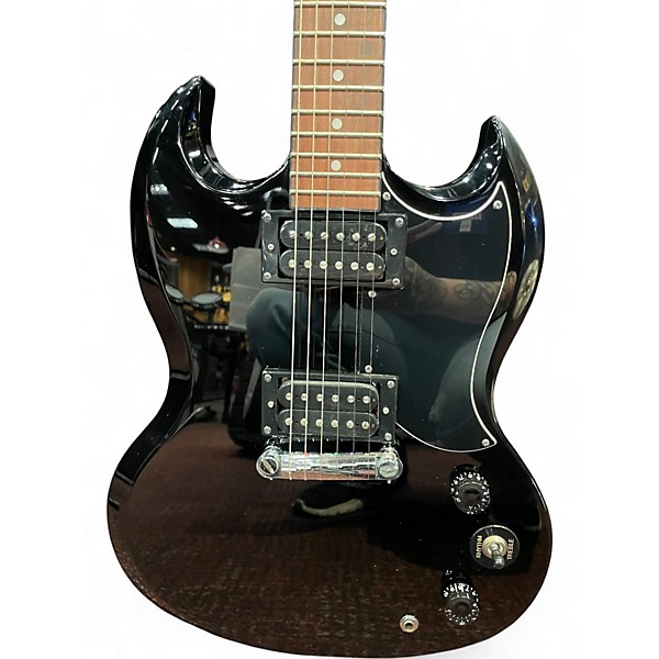 Used Epiphone SG Special Bolt On Black Solid Body Electric Guitar