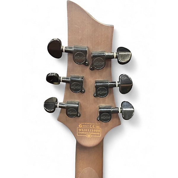 Used Schecter Guitar Research Omen Elite Cherry Burst Solid Body Electric Guitar