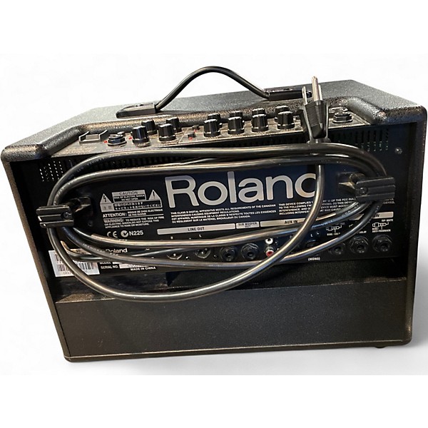 Used Roland AC60 60W 2X6.5 Acoustic Guitar Combo Amp