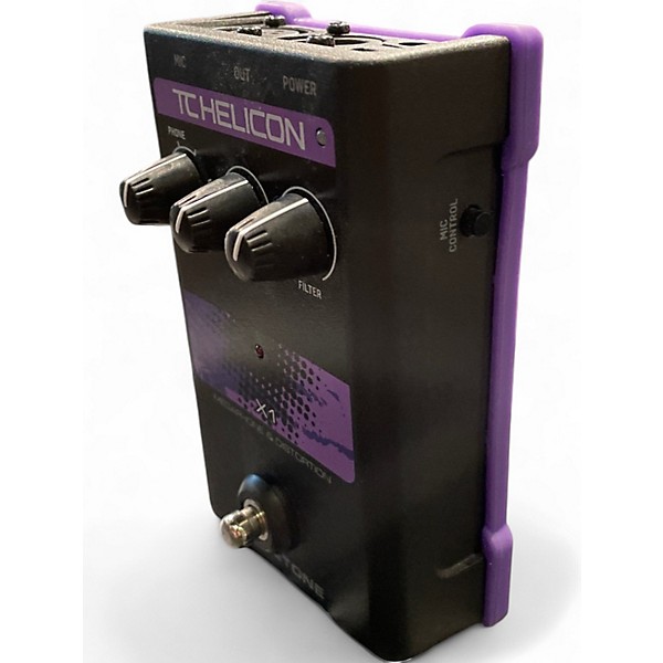 Used TC Helicon VoiceTone Single X1 Vocal Processor