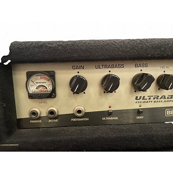 Used Behringer Ultrabass BX4500H Bass Amp Head