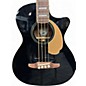 Used Fender Kingman 4-String Black Acoustic Bass Guitar
