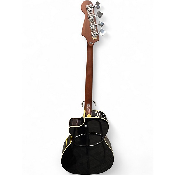 Used Fender Kingman 4-String Black Acoustic Bass Guitar