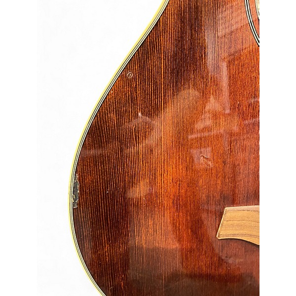 Used Ibanez AEB10E Dark Violin Sunburst Acoustic Bass Guitar