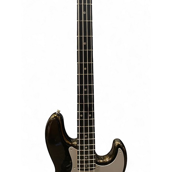 Used Fender American Ultra II Jazz Bass Ebony Fingerboard Texas Tea Electric Bass Guitar