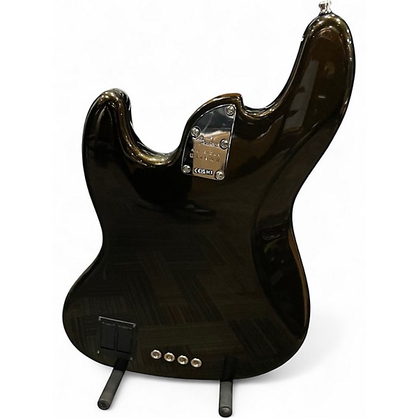 Used Fender American Ultra II Jazz Bass Ebony Fingerboard Texas Tea Electric Bass Guitar