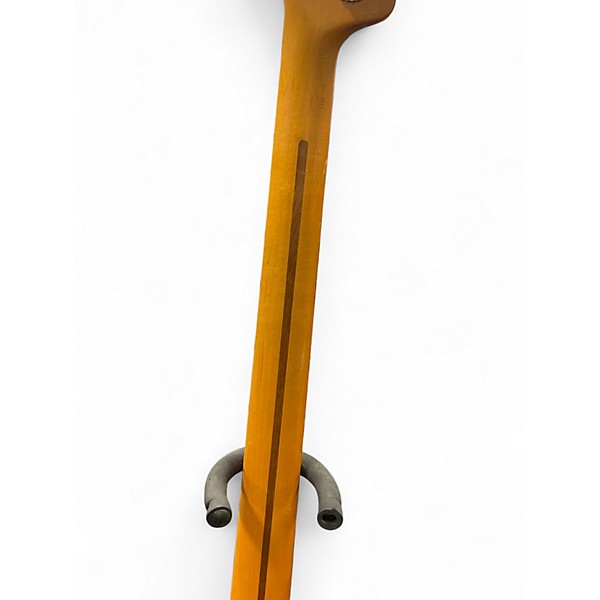 Used Fender American Ultra II Jazz Bass Ebony Fingerboard Texas Tea Electric Bass Guitar