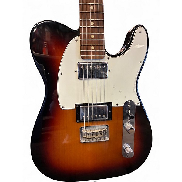 Used Fender Player Telecaster HH 2 Tone Sunburst Solid Body Electric Guitar