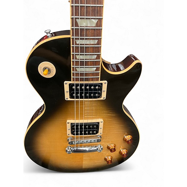 Used 2008 Gibson Slash Signature Custom Les Paul Tobacco Burst Solid Body Electric Guitar