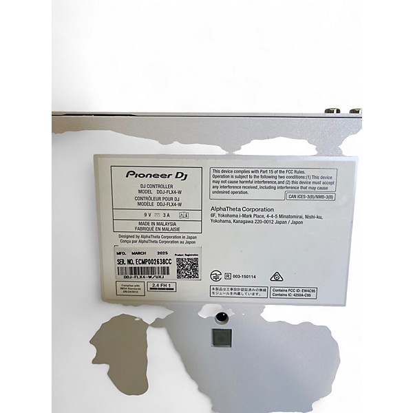 Used Pioneer DJ DDJ-FLX4-W DJ Controller