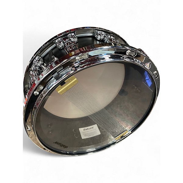 Used dialtune 6.5X14 Spun Aluminum Black Drum