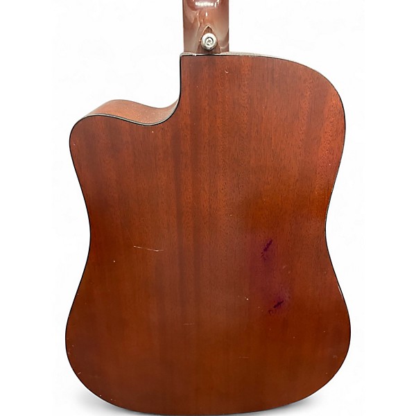 Used 1997 Martin DCM Natural Acoustic Electric Guitar