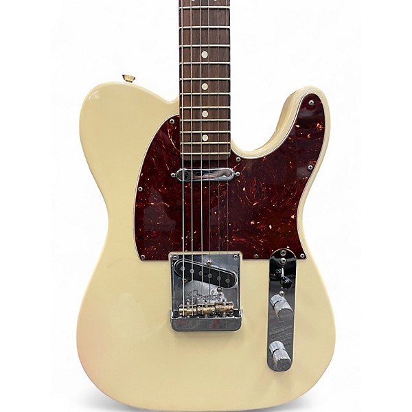 Used 2020 Fender LITMITED EDITION AMERICAN SHOWCASE TELECASTER  Pearl White Solid Body Electric Guitar